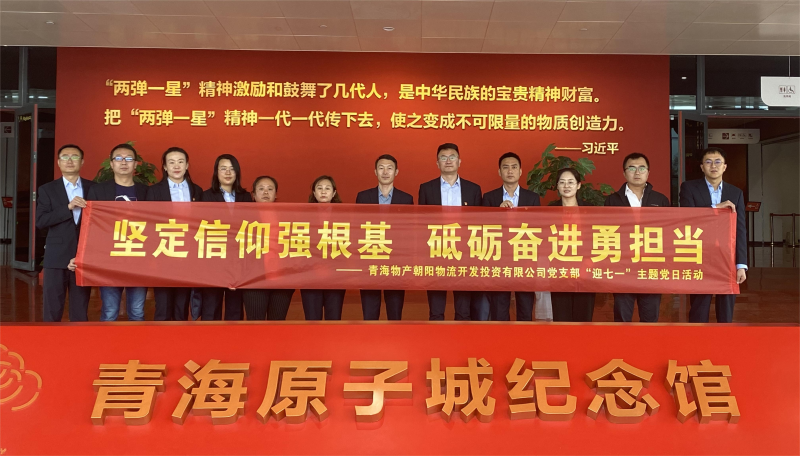 堅(jiān)定信仰強(qiáng)根基，砥礪奮進(jìn)勇?lián)?dāng) 朝物開投公司黨支部開展迎“七一”主題黨日活動