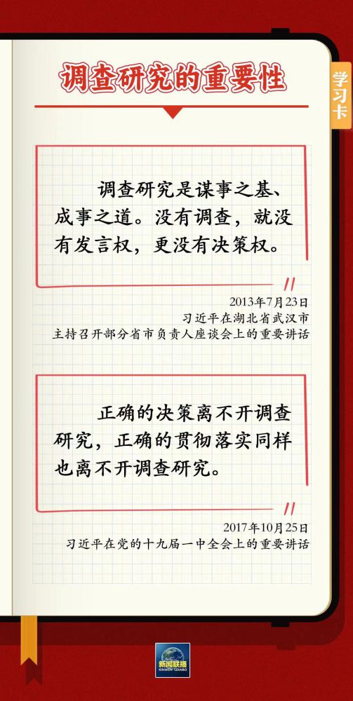 學(xué)習(xí)卡丨如何深入調(diào)查研究？跟總書記學(xué)習(xí)“五字訣”