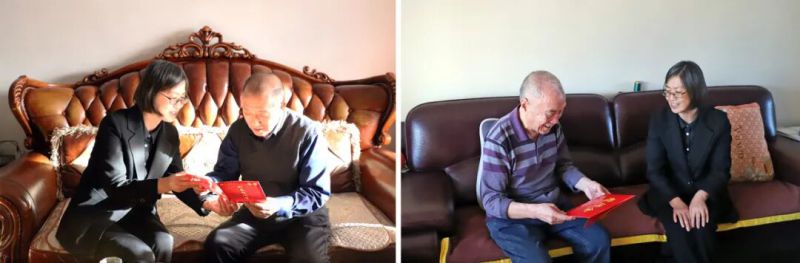 集團領(lǐng)導春節(jié)前夕走訪慰問老同志及一線員工